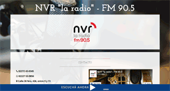 Desktop Screenshot of nvrlaradio.com.ar